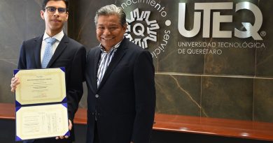 Estudiante UTEQ gana premio al mejor proyecto académico en Japón