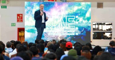 Inaugura Marco Del Prete Congreso Internacional de Innovación Aeroespacial
