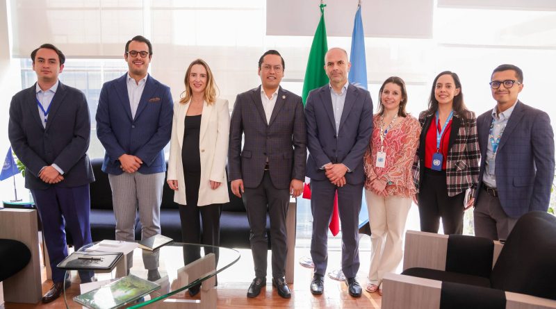 Chepe Guerrero se reúne con integrantes del Programa de las Naciones Unidas