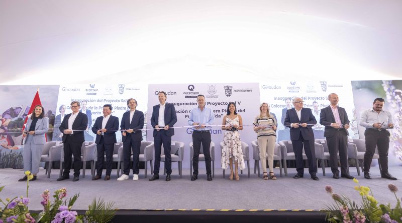 Encabeza Gobernador inauguración y arranque de proyectos por más de 3 mil mdp de Givaudan en Querétaro