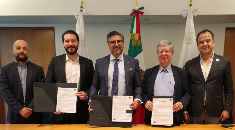 Nafin y Bancomext firman convenio con la Cámara Verde LATAM